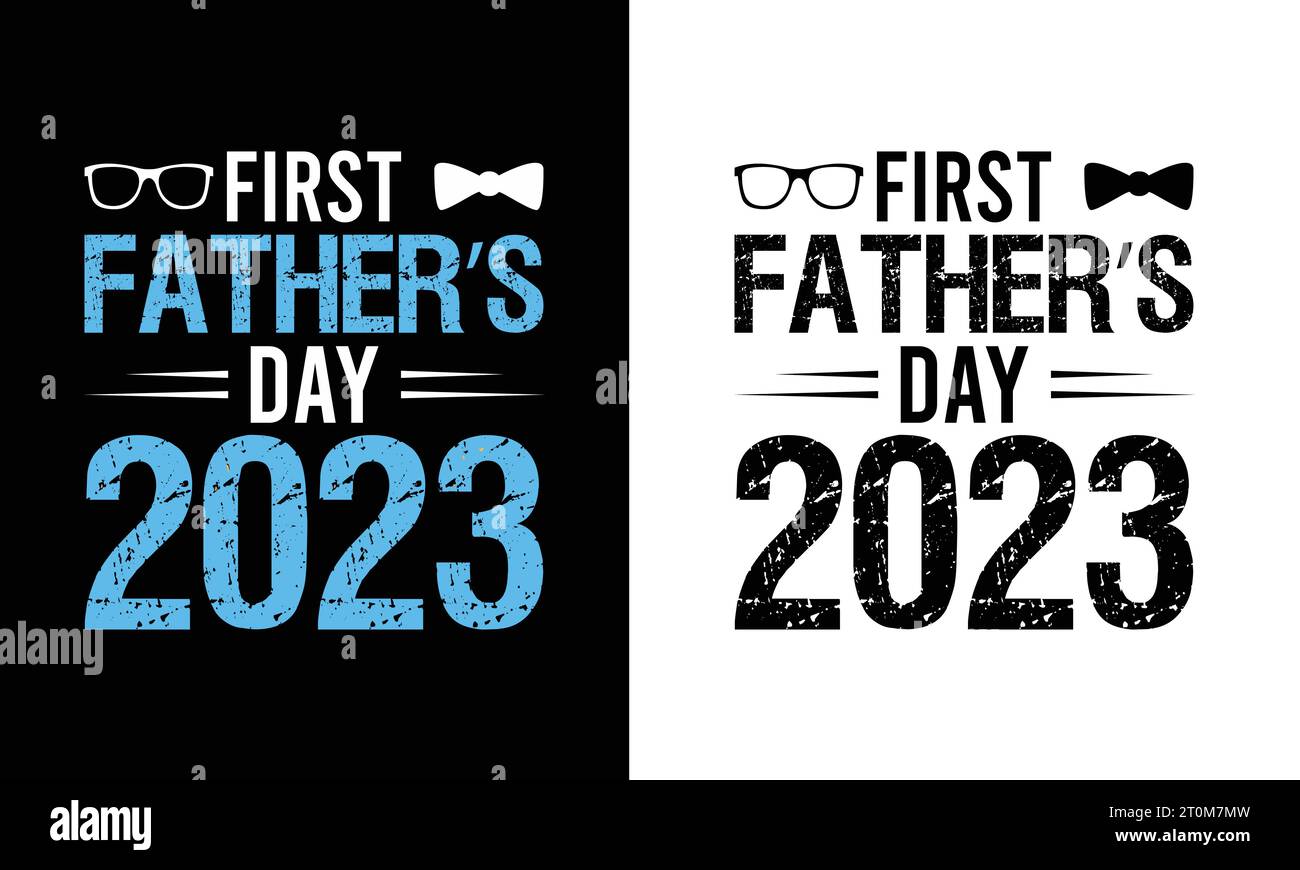T-shirt per la festa del papà in tipografia vettoriale, regalo Papa per uomo e donna Illustrazione Vettoriale