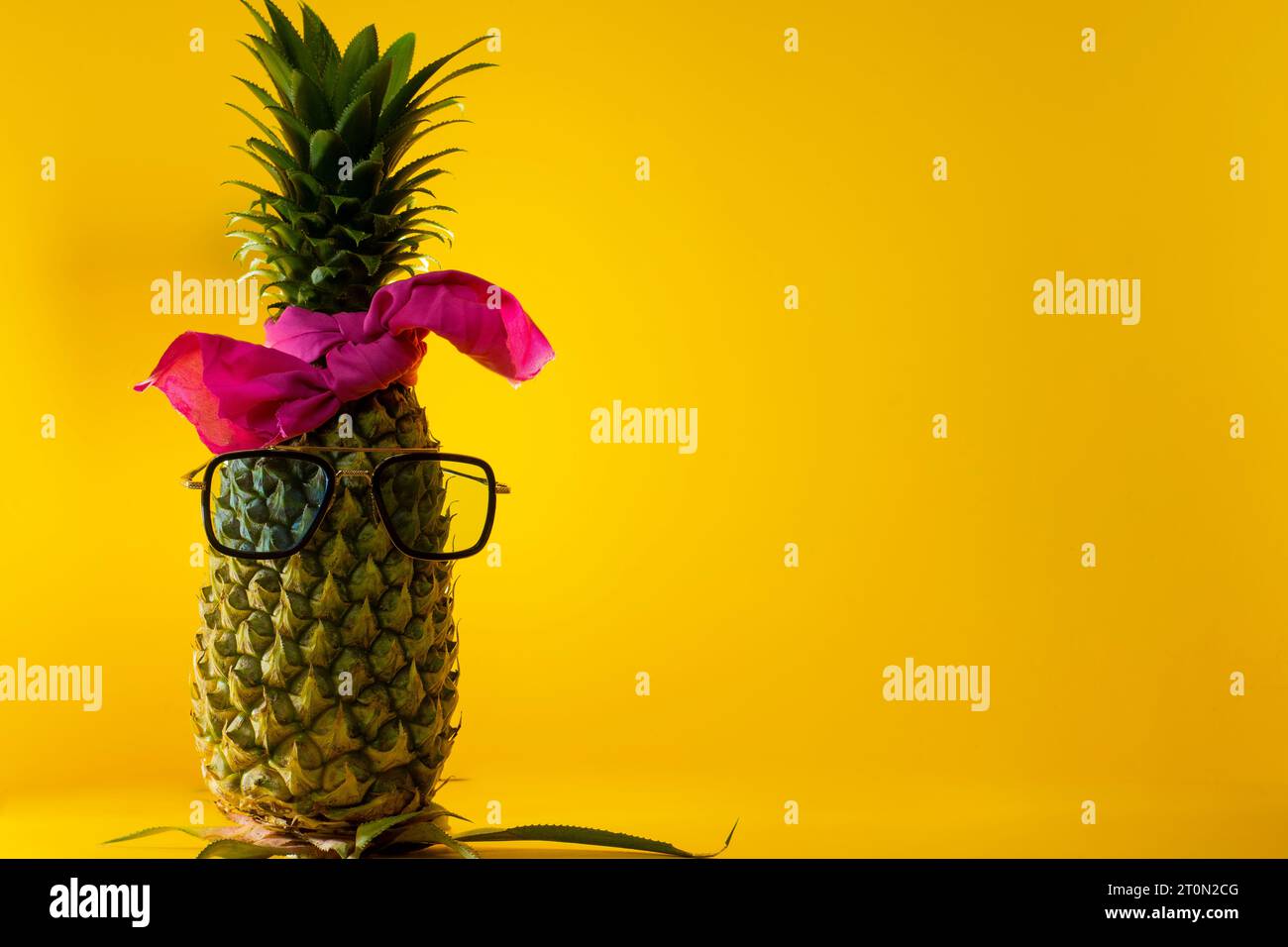 Sogni tropicali: Delizie fotografiche d'arte dell'ananas Foto Stock