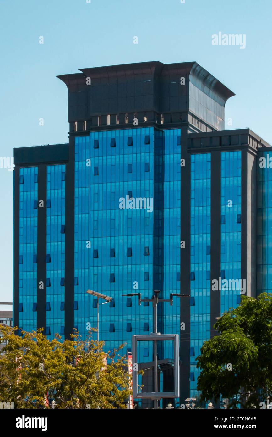 Edificio della sede centrale a Lusaka, Zambia Foto Stock
