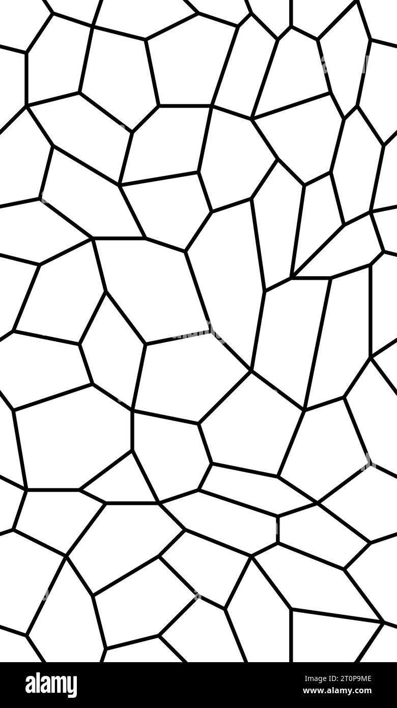 Pattern senza cuciture di poligoni astratti Illustrazione Vettoriale