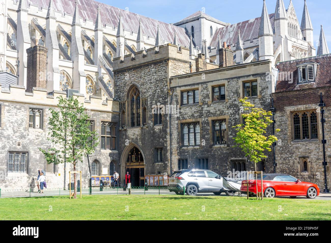 Westminster School, Deans Yard, City of Westminster, Greater London, Inghilterra, Regno Unito Foto Stock