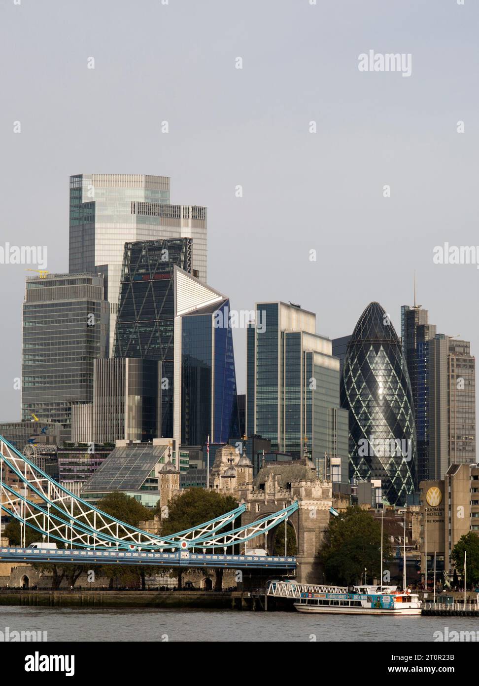 Edifici iconici nella City of London Sky Garden, Scalpel, Cheesegrater, Gherkin Foto Stock