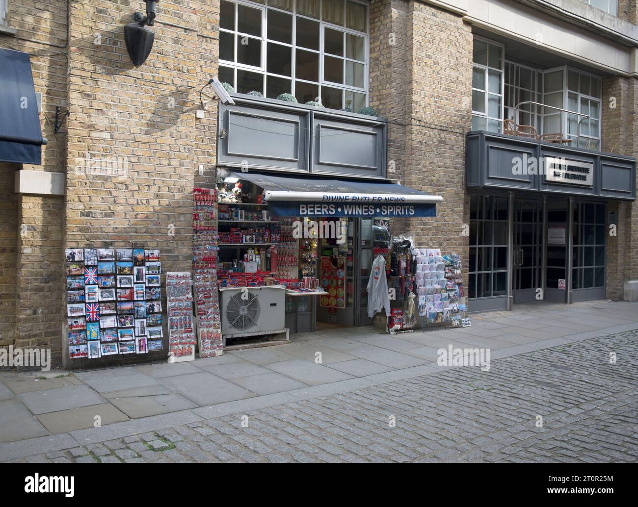 Negozio di souvenir Shad Thames Historic London Foto Stock