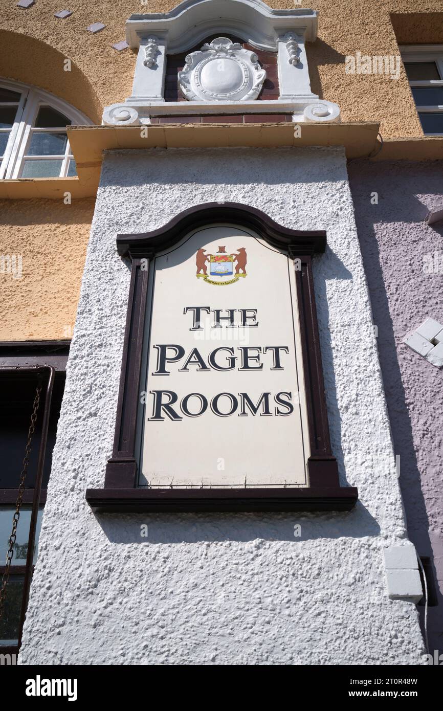 Il Paget Rooms Penarth South wales Foto Stock