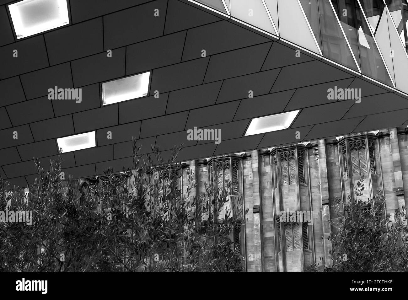 Fotografia urbana e di strada, Manchester City Centre Foto Stock