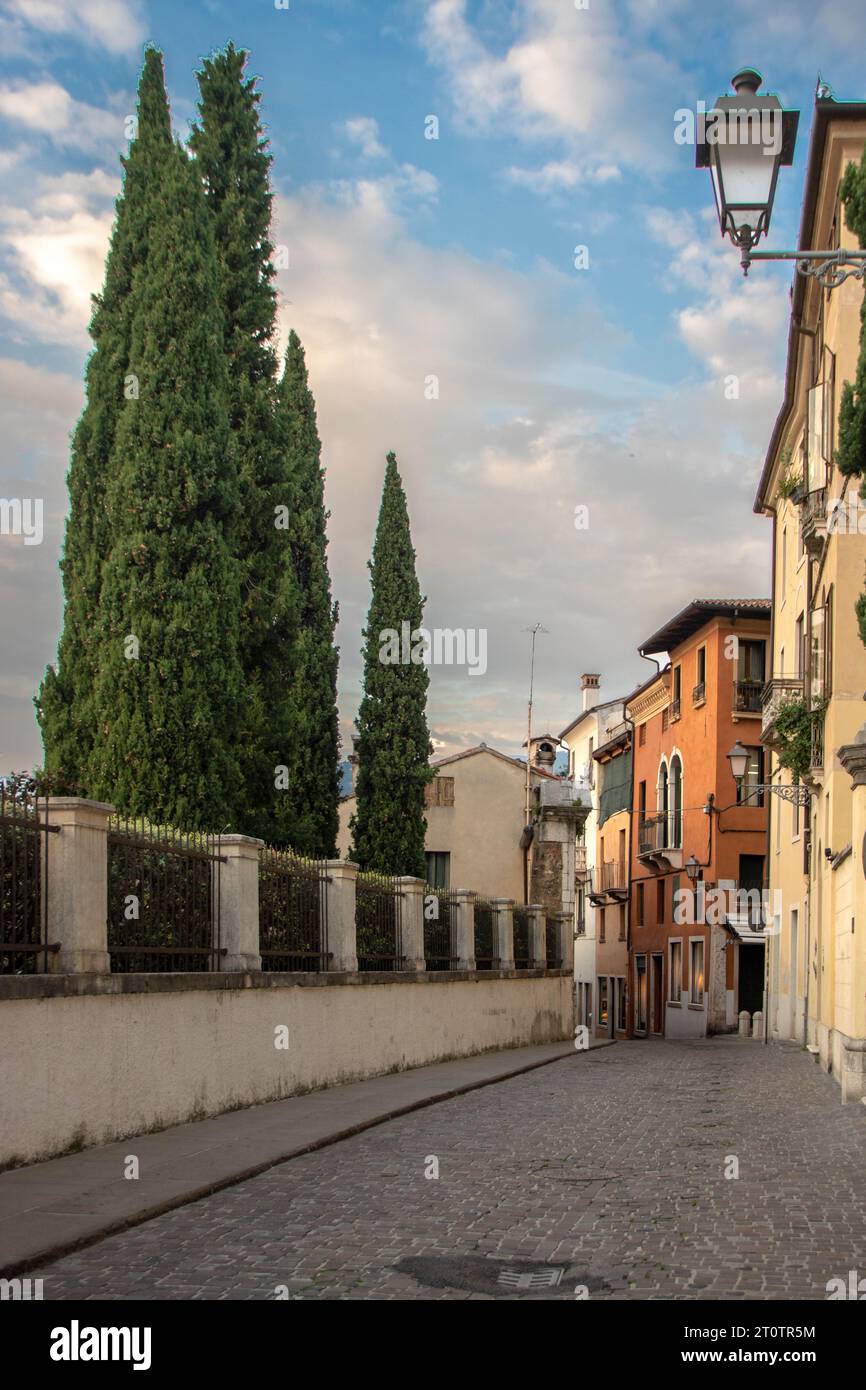 Bassano del Grappa centro ostrotecnico Foto Stock
