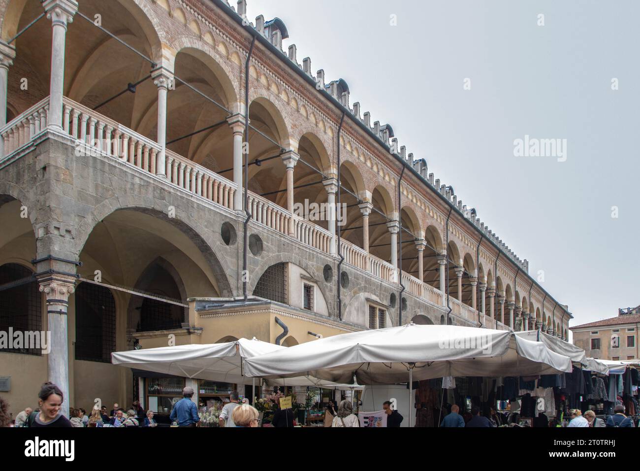 Palazzo della ragione nel centro storico di Padova Foto Stock