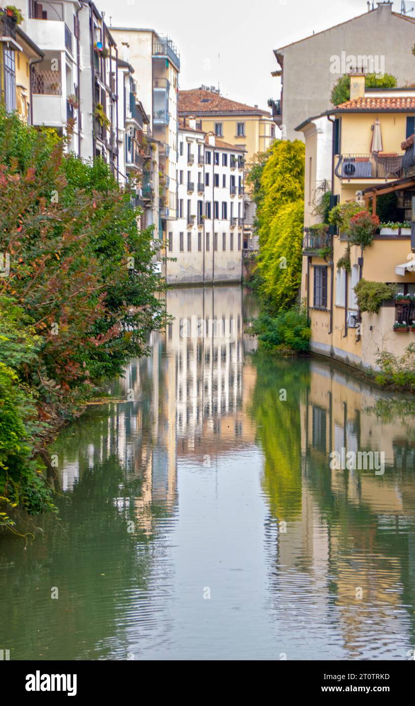 Centro storico di Padova in Veneto Foto Stock