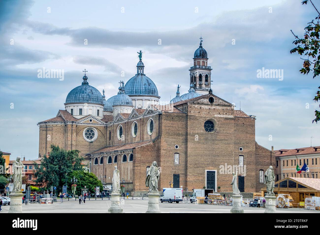 Piazza prato della Valle a Padova Foto Stock