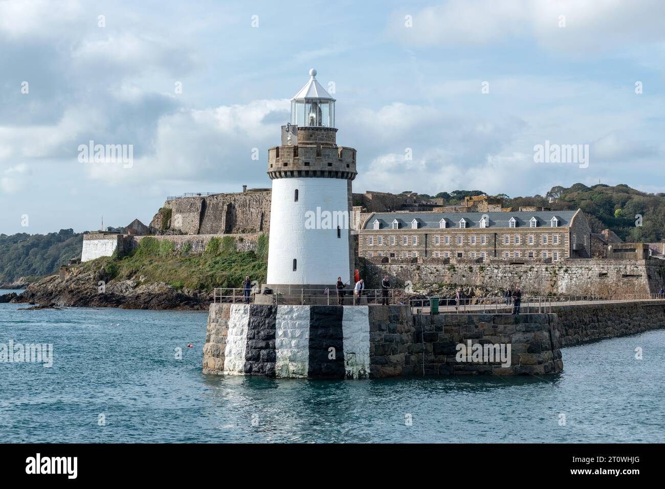 Guernsey, 5 ottobre 2023: St Peter Port Foto Stock