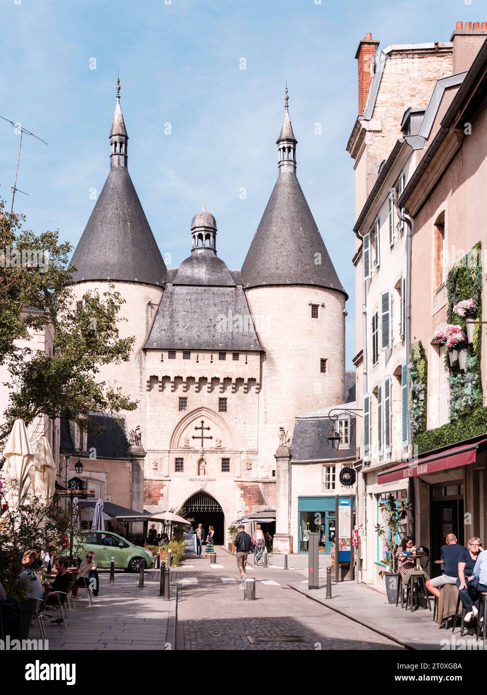 Porta della città di porte de la Craffe (Nancy/Francia) Foto Stock