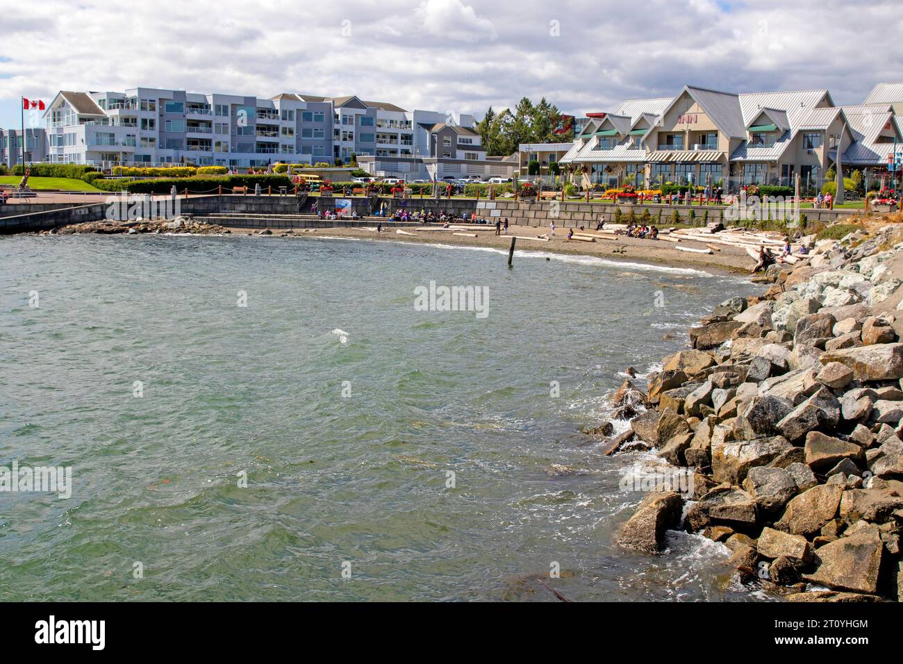 Glass Beach, Sidney, Vancouver Island Foto Stock