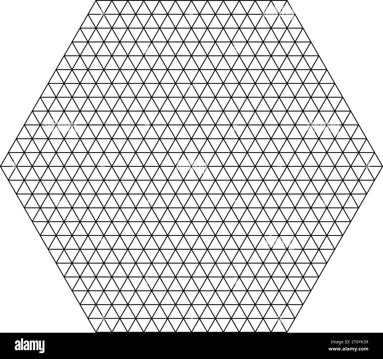 Ripetizione senza cuciture del vettore della griglia triangolare. Sottili linee sottili, reticolo minimalista delicato, mesh, rete, triangoli, esagoni. Astratto. Illustrazione Vettoriale