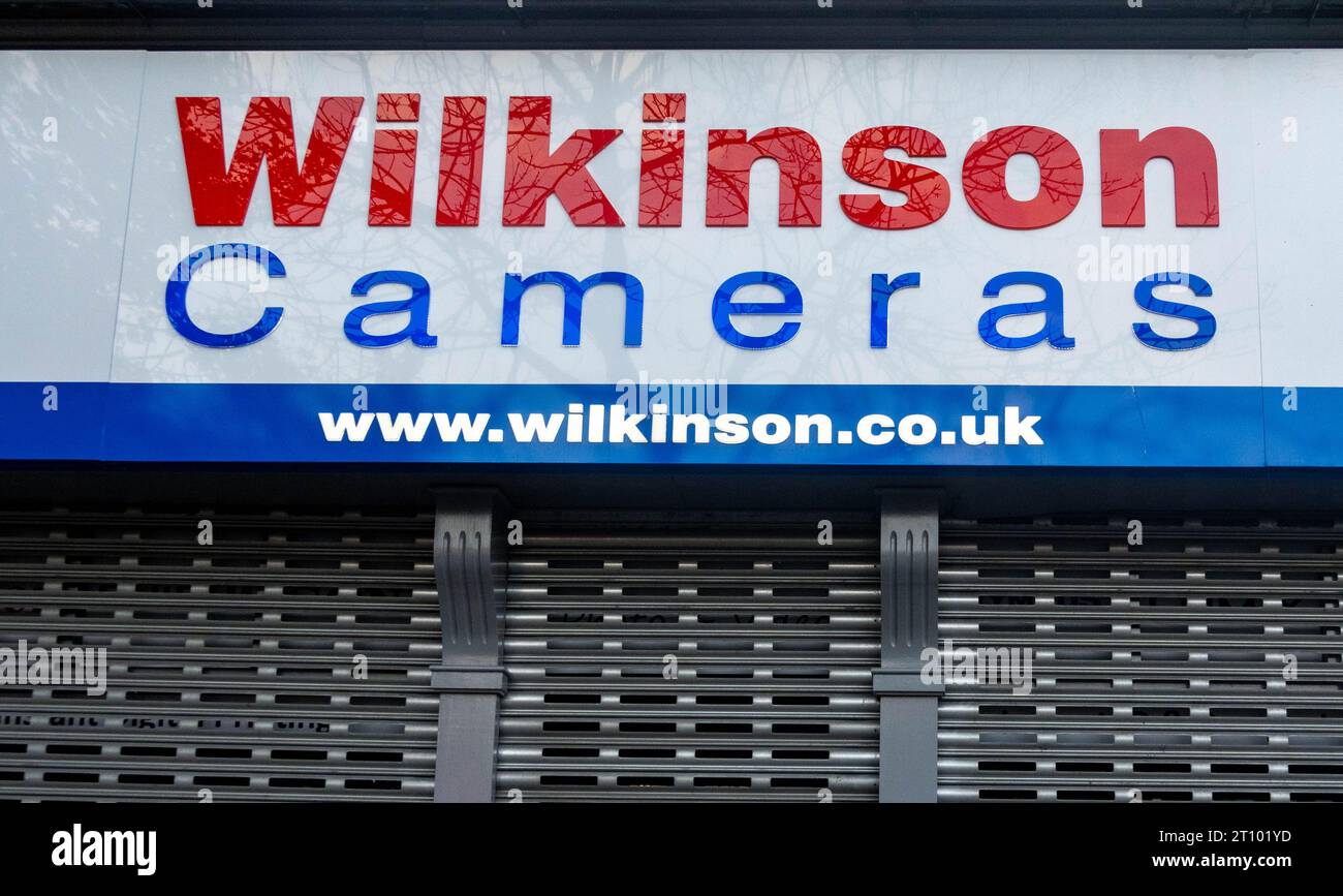 Wilkinson Camers su Bond Street Liverpool Foto Stock