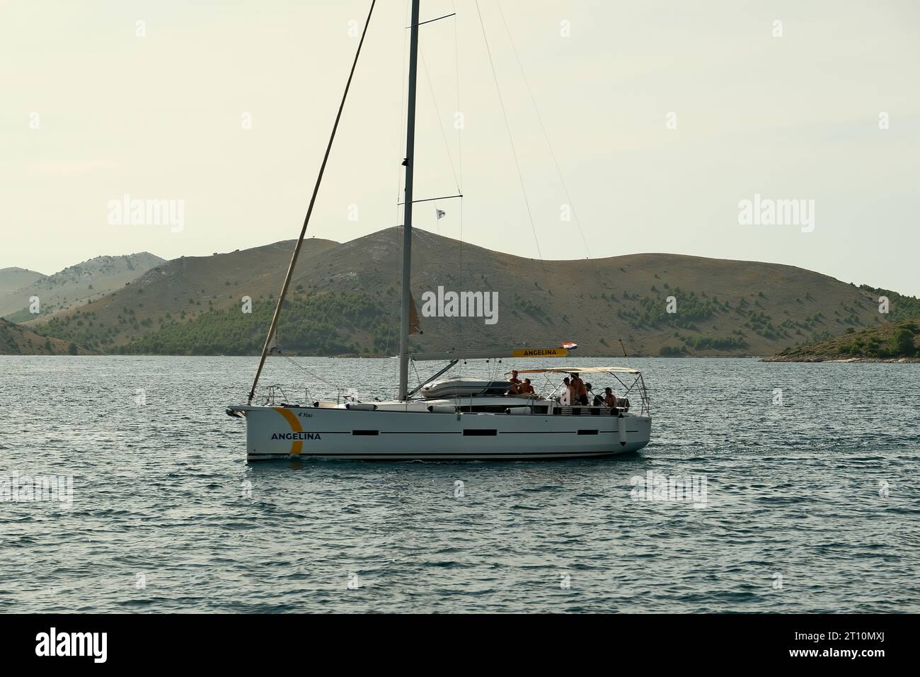 Vista sul porticciolo di Cadice, Andalusia, Spagna Foto Stock