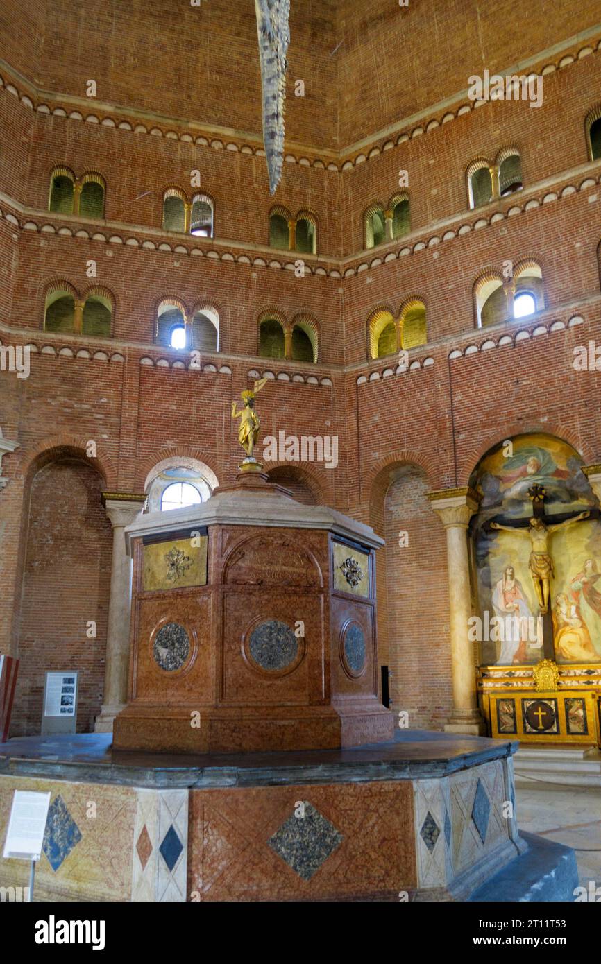 Battistero di San Giovanni Battista di Cremona - Battistero di Cremona, Italia settentrionale, Europa Foto Stock