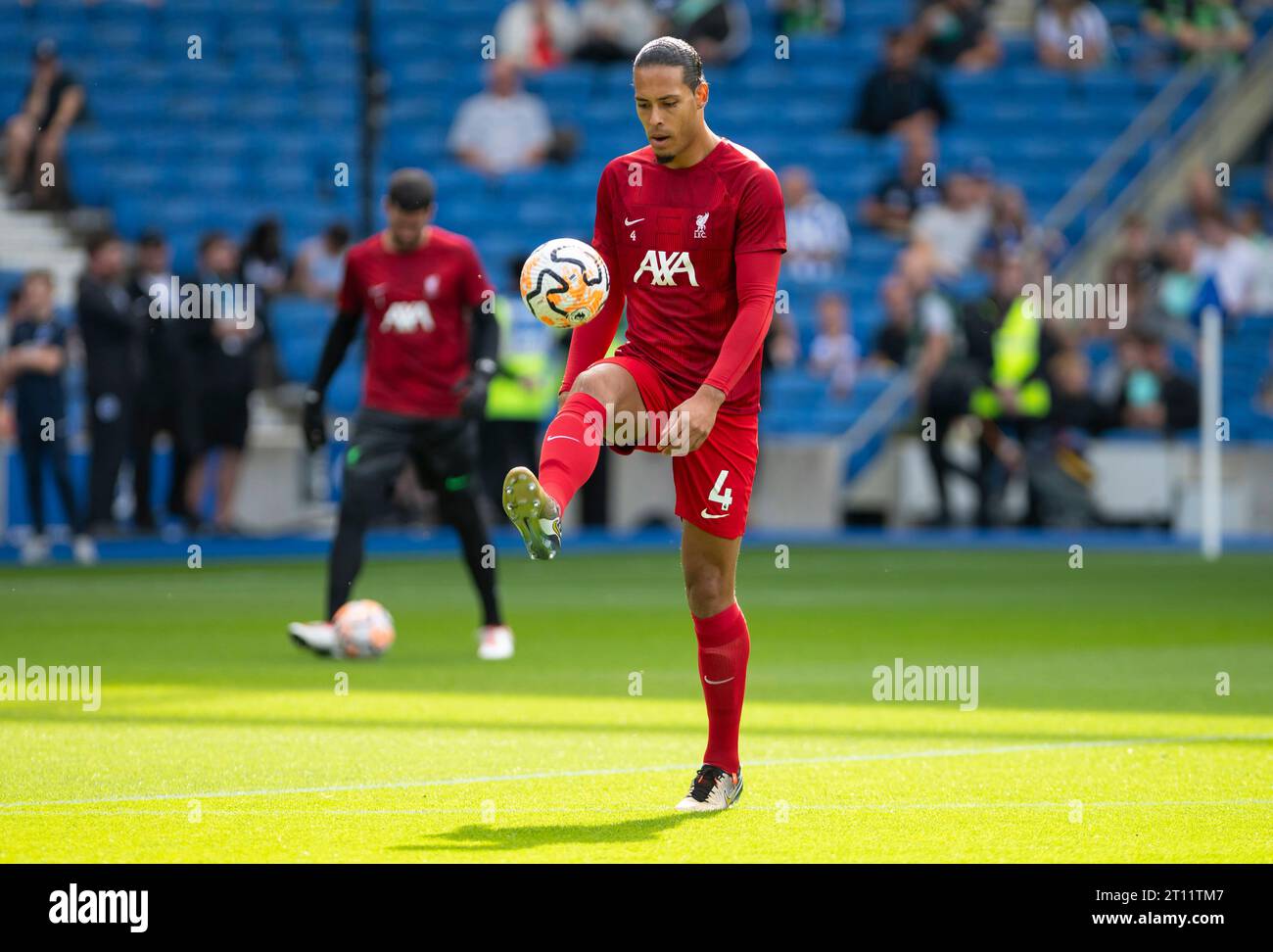 This is why a giant statue of Virgil Van Dijk appeared at Anfield today - Liverpool Echo