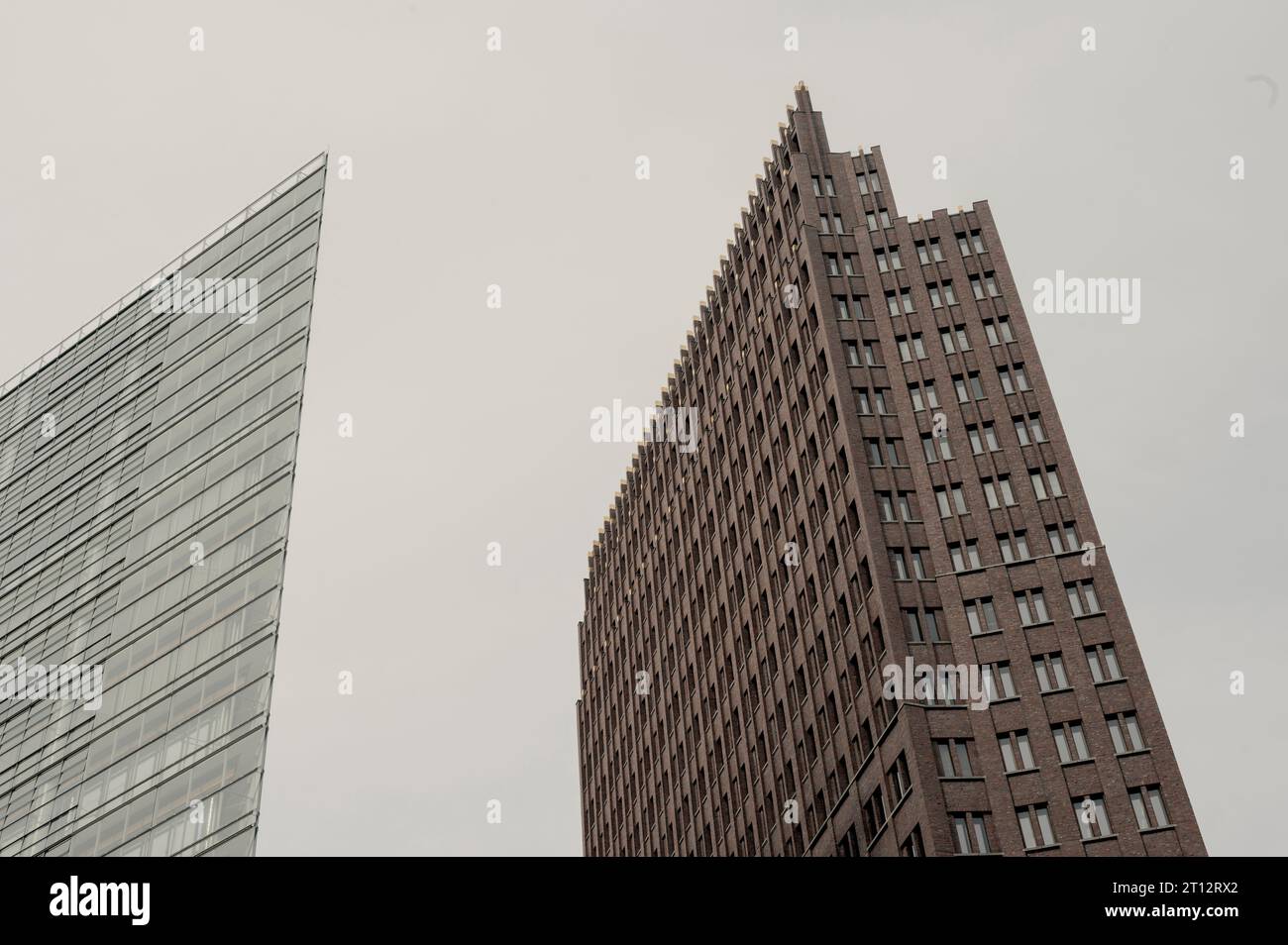 Berlino, Germania. Agosto 2022. Grattacieli di Potsdamerplatz Foto Stock