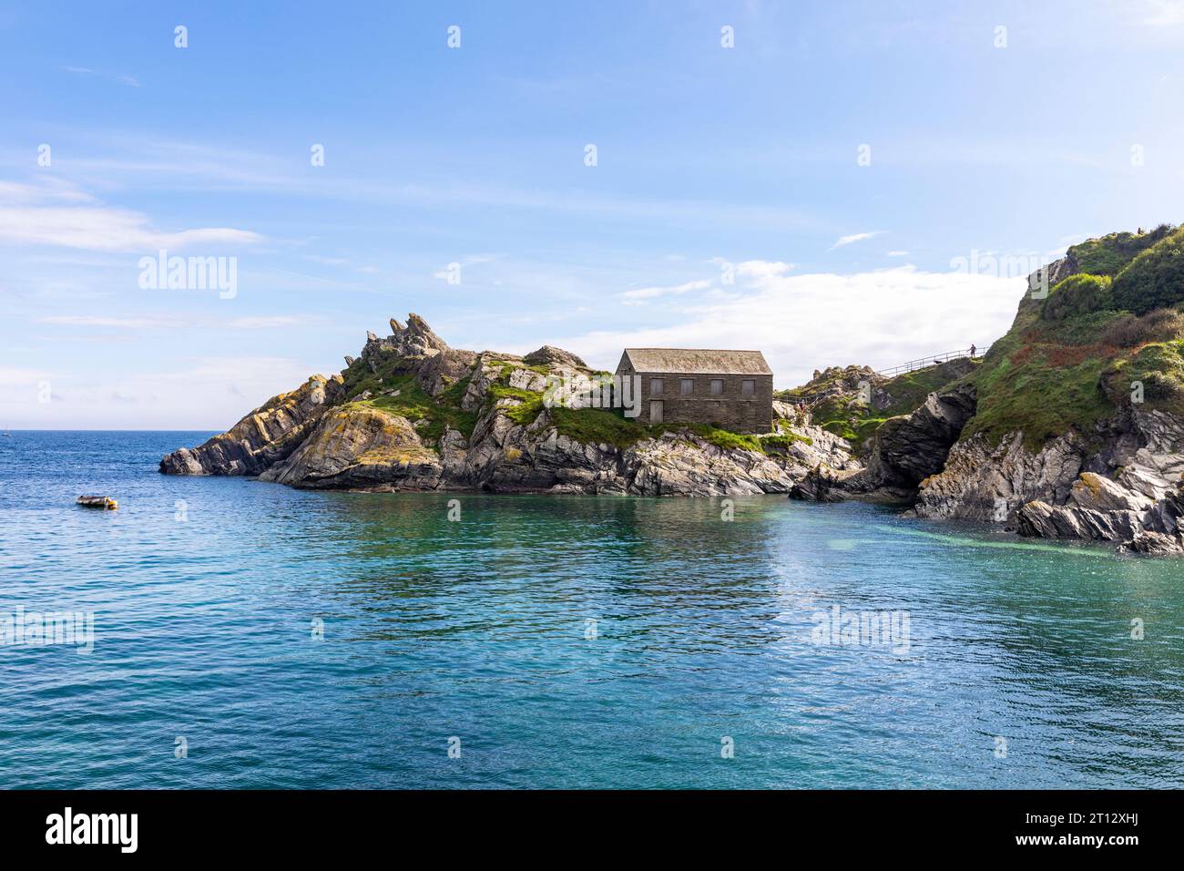 Settembre 2023 Polperro Foto Stock