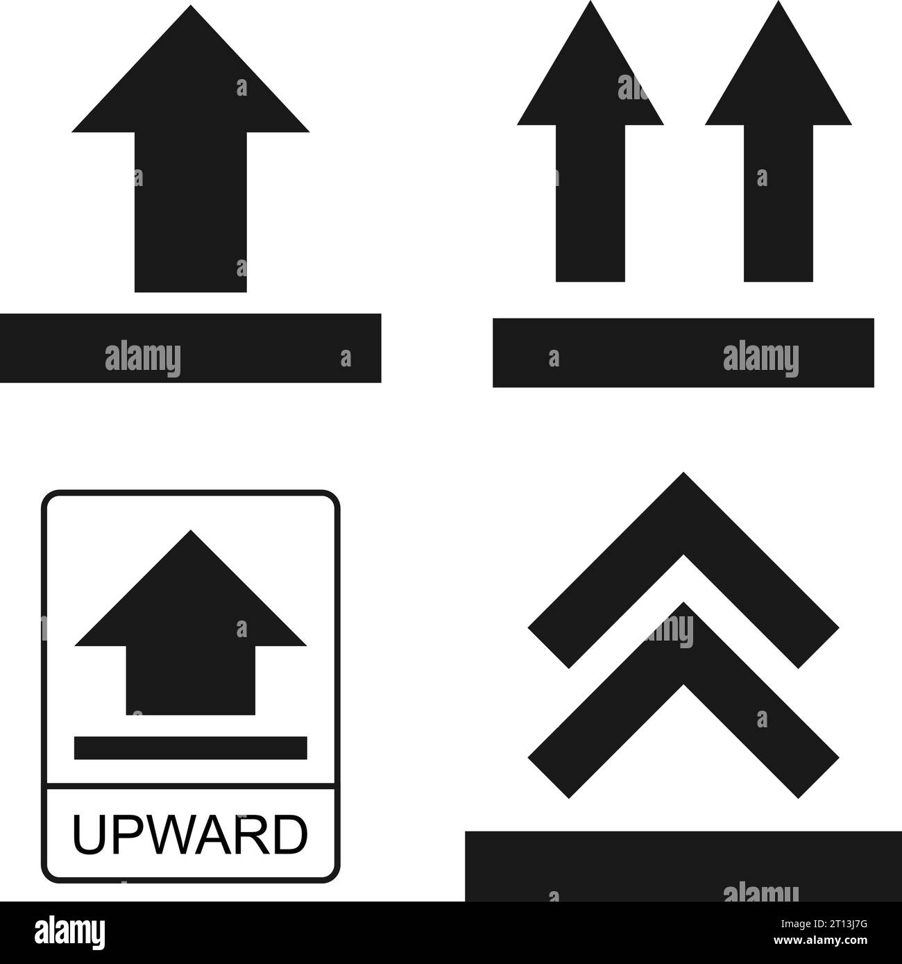 icona verso l'alto disegno illustrativo vettoriale Illustrazione Vettoriale