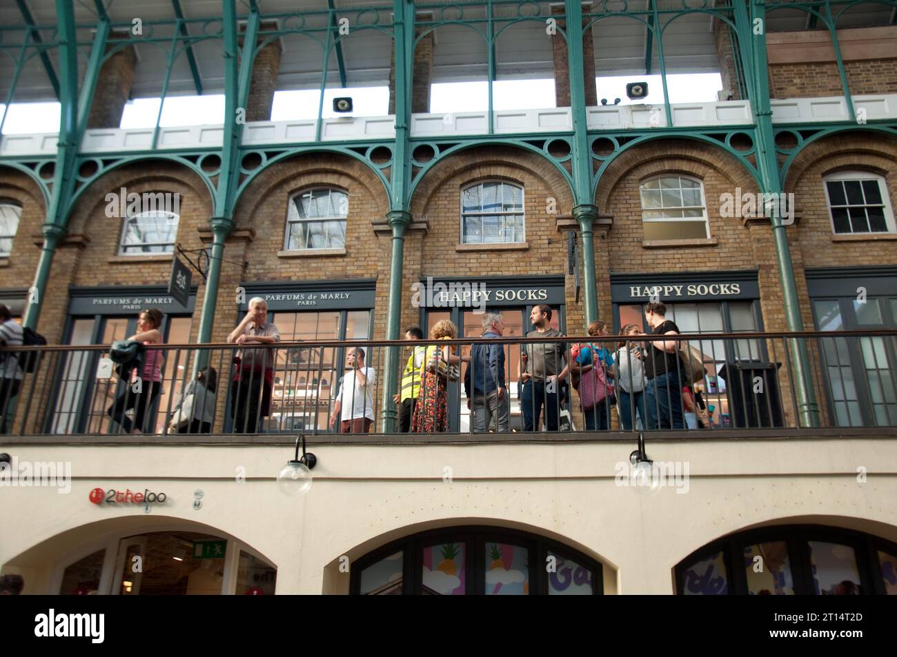 Upper Gallery, Covent Garden Market, Covent Garden, Westminster, Londra, REGNO UNITO Foto Stock