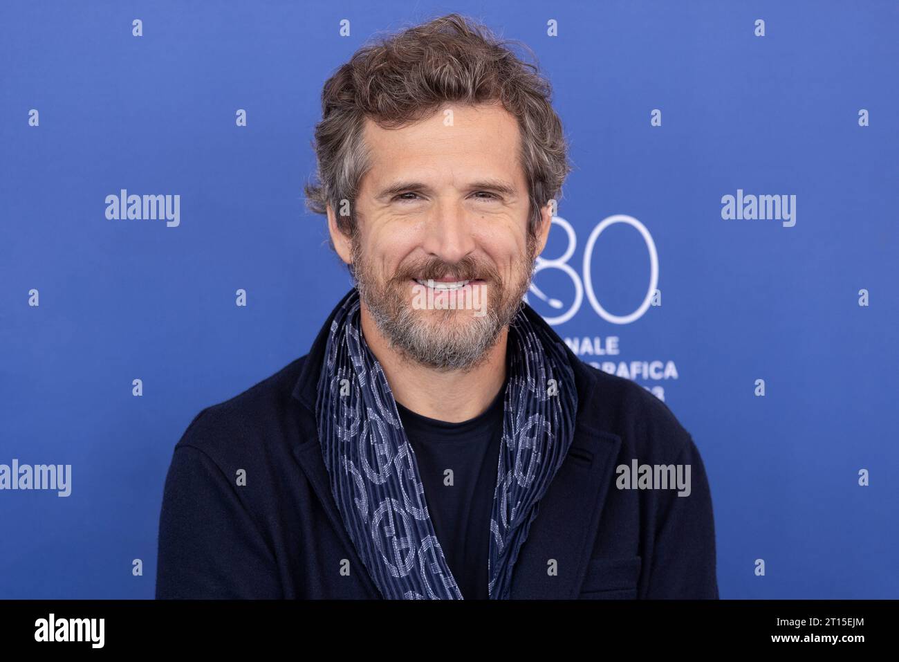 VENEZIA, ITALIA - 08 SETTEMBRE: L'attore Guillaume Canet partecipa alla foto-call per il film "Hors-Saison (fuori stagione)" al 80° Venice Internationa Foto Stock
