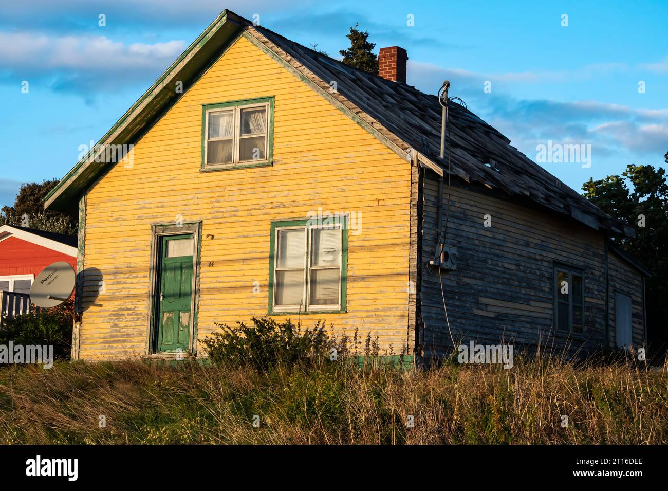 Camera superiore del fissatore a Dildo, Terranova e Labrador, Canada Foto Stock
