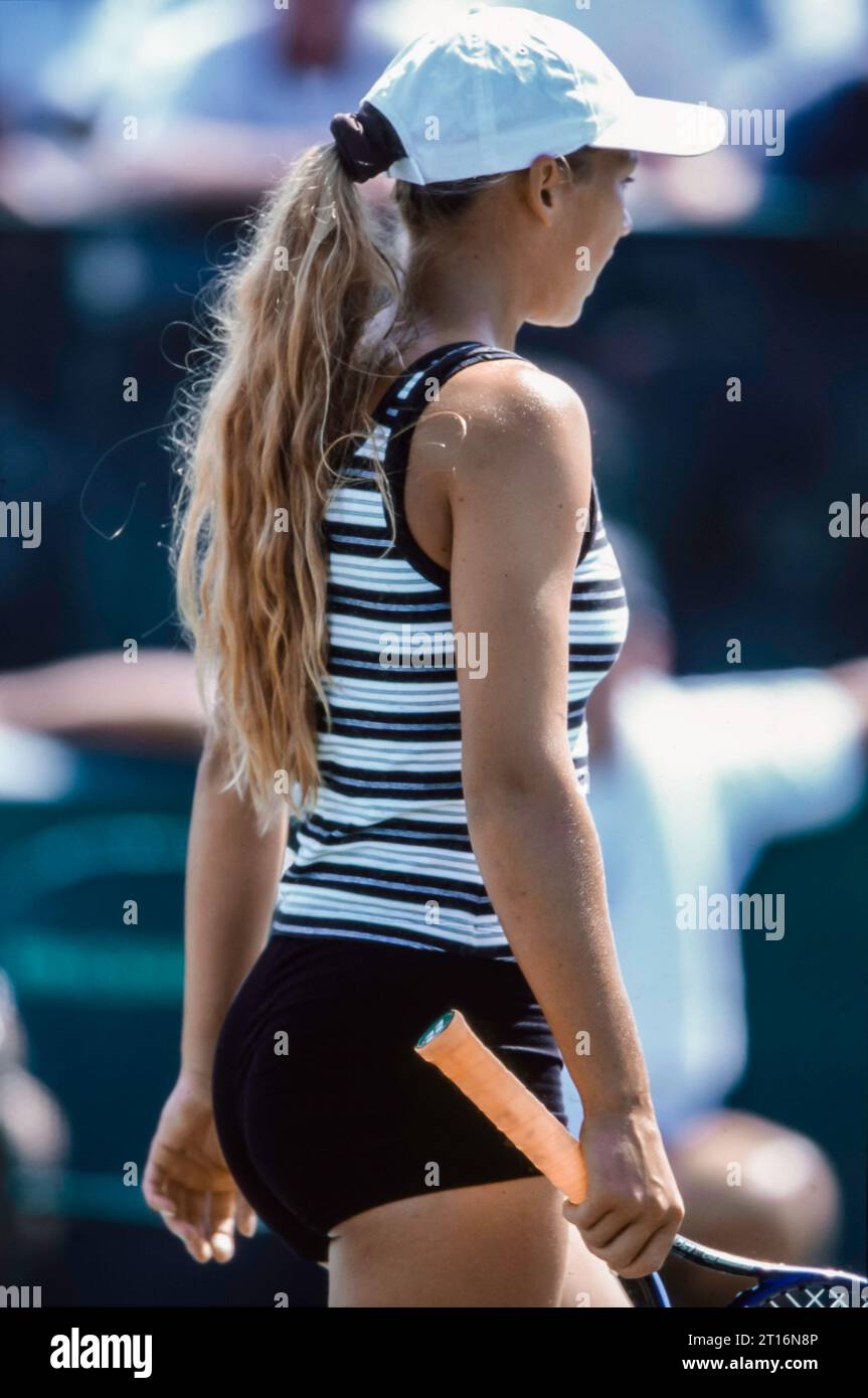 Anna Kournikova all'Ericsson Open 2000 Foto Stock