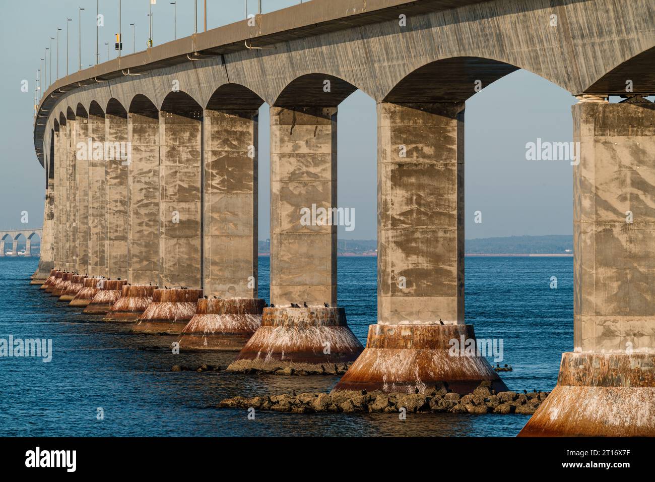 Confederation Bridge _ Cape Jourimain, New Brunswick, CAN Foto Stock