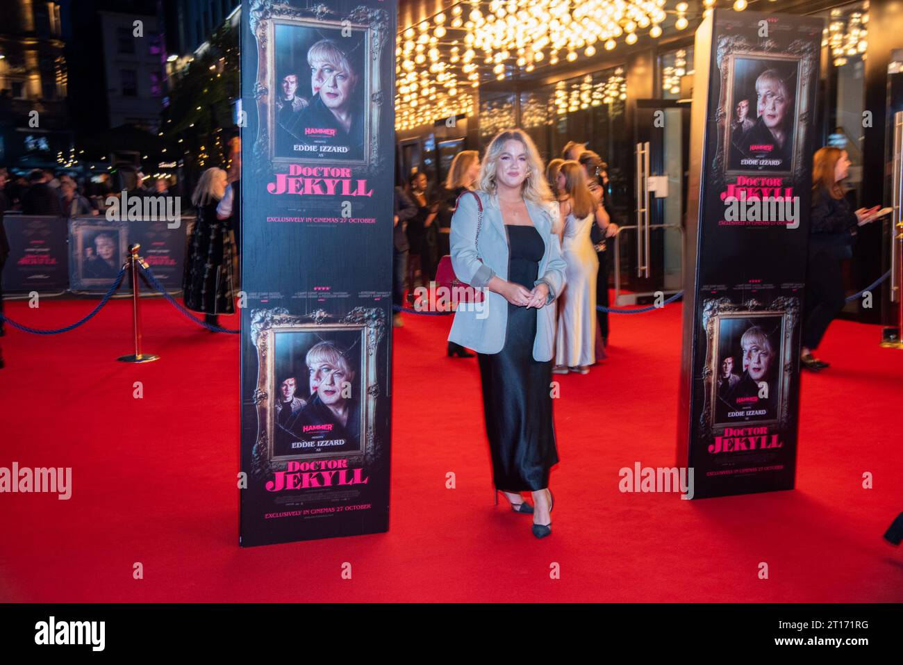 Londra, Regno Unito. 11 ottobre 2023. Gli ospiti partecipano alla prima mondiale di Doctor Jekyll all'Odeon Luxe Leicester Square. (Foto di Loredana Sangiuliano/SOPA Images/Sipa USA) credito: SIPA USA/Alamy Live News Foto Stock