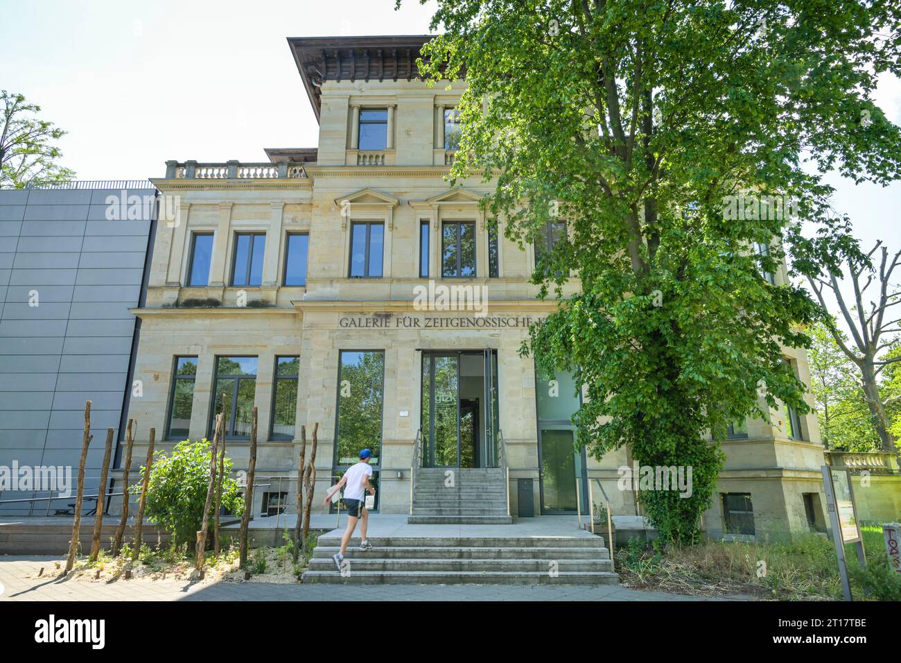 Galerie für Zeitgenössische Kunst, Karl-Tauchnitz-Straße, Lipsia, Sachsen, Deutschland Foto Stock