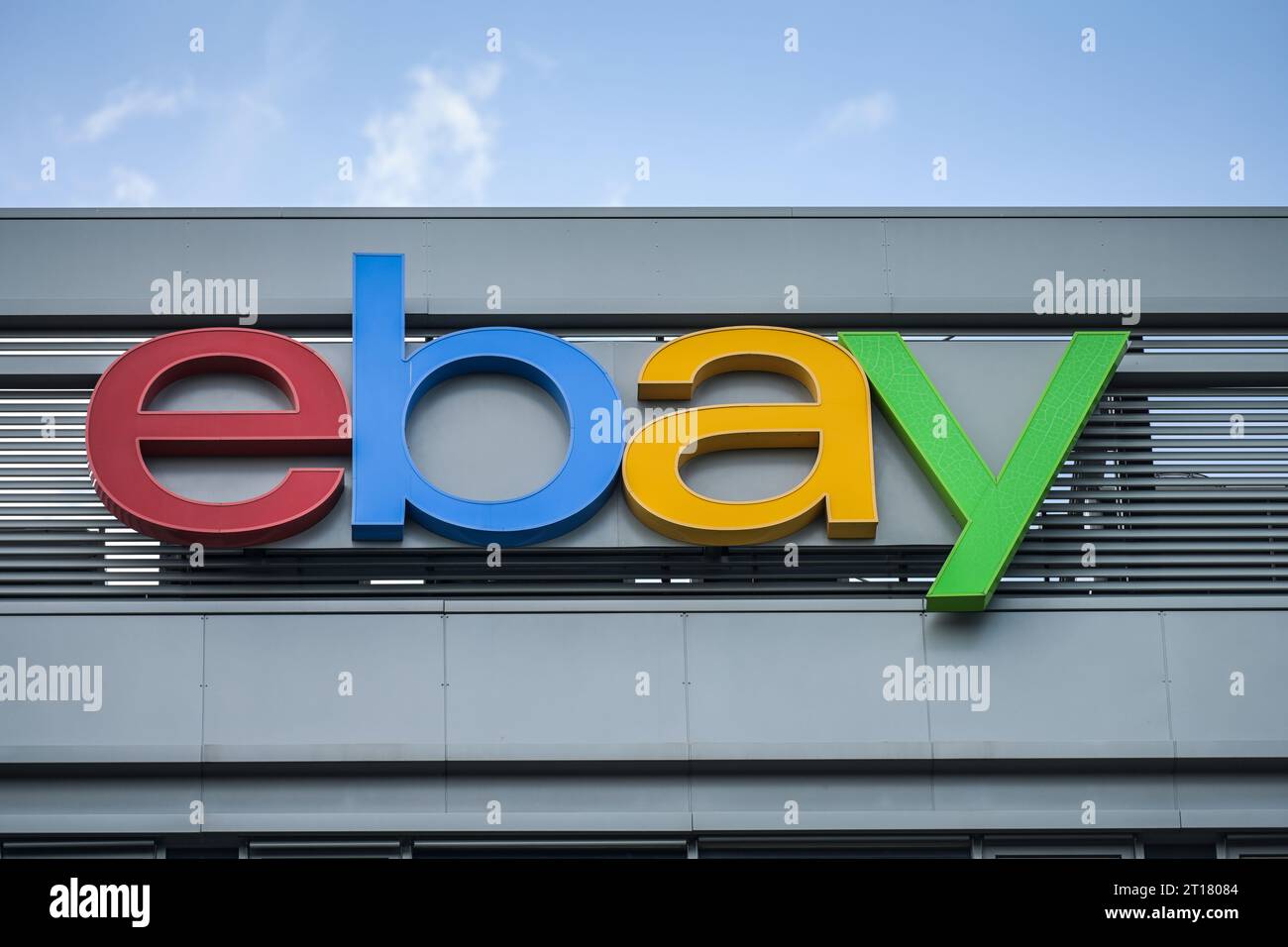 Ebay, Verwaltung, Europarc Dreilinden, Kleinmachnow, Brandenburg Foto Stock