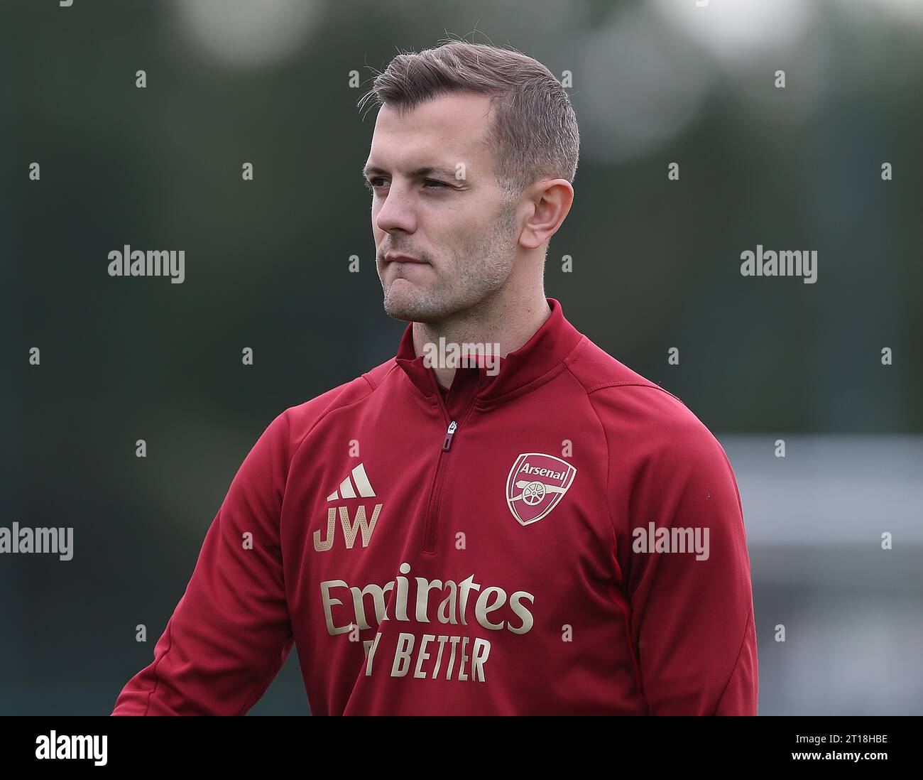 Jack Wilshere, direttore dell'Arsenal U18s. - Chelsea U18 contro Arsenal U18, U18 Premier League, Chelsea Training Ground, Surrey, Regno Unito. - 30 settembre 2023. Solo per uso editoriale - si applicano le restrizioni DataCo Foto Stock