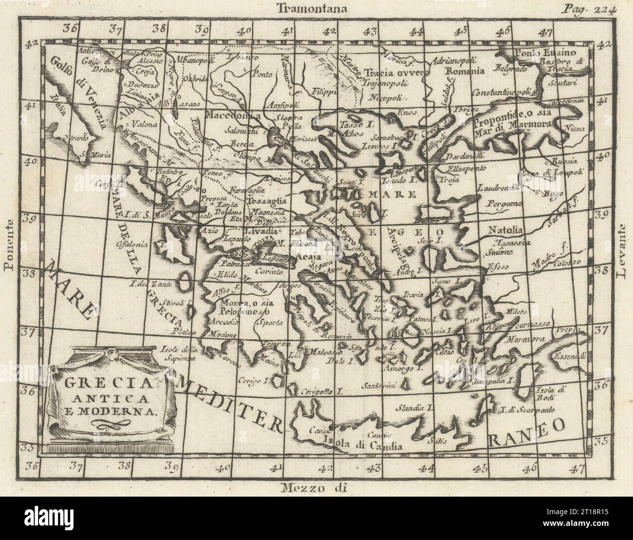 Antica geografia immagini e fotografie stock ad alta risoluzione - Alamy