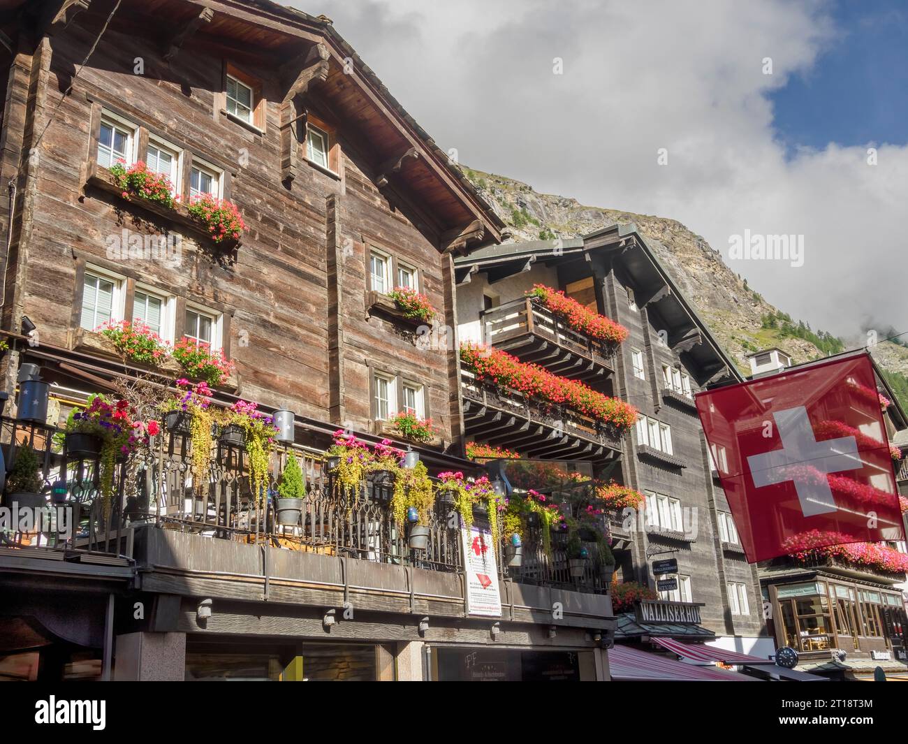 Zermatt, Svizzera Foto Stock