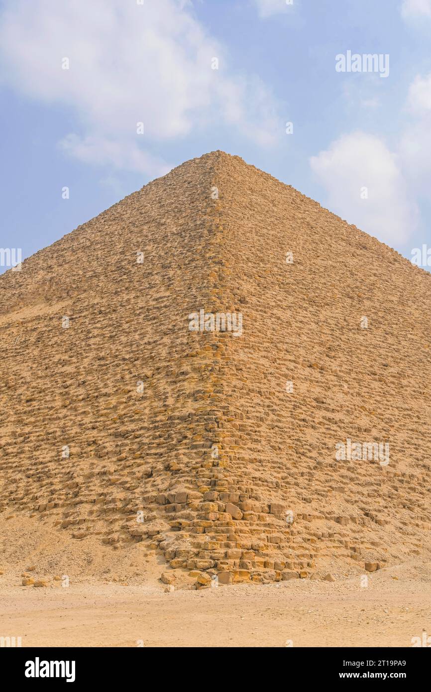 Knickpiramide des Snofru, Dahschur, Ägypten Foto Stock