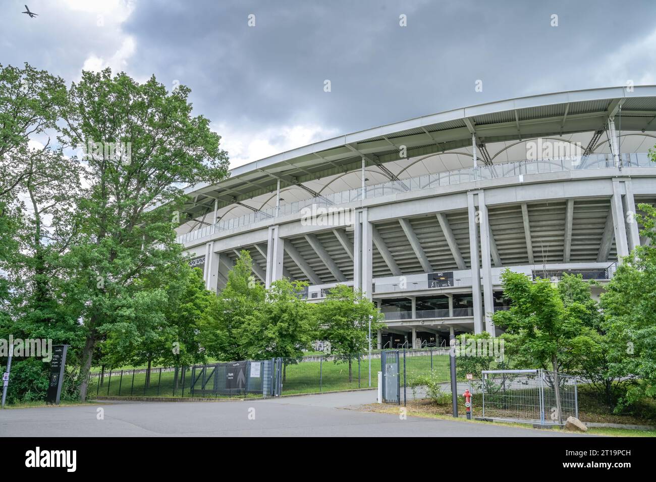 Stadion Deutsche Bank Park, Frankfurt am Main, Hessen, Deutschland Foto Stock