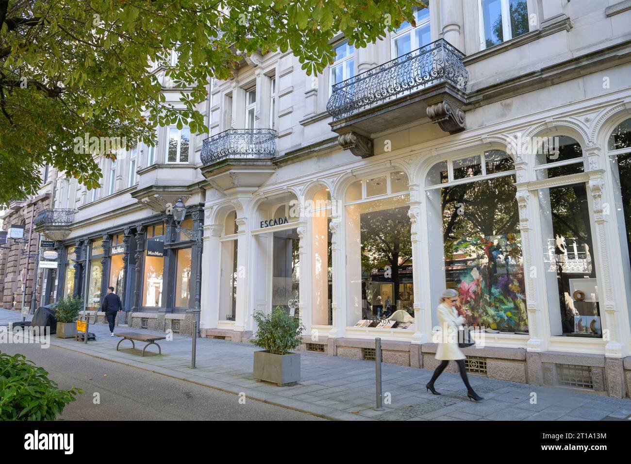 Geschäfte, Sophienstraße, Baden-Baden, Baden-Württemberg, Germania Foto Stock