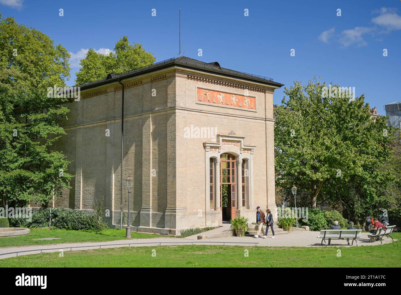 Trinkhalle, Kurpark, Baden-Baden, Baden-Württemberg, Deutschland Foto Stock