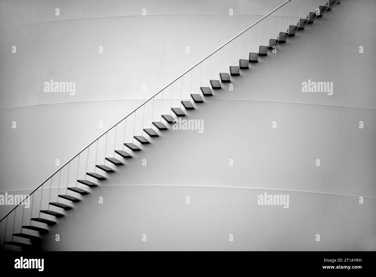 Serbatoi di stoccaggio, United Oil, Boise, Idaho Foto Stock