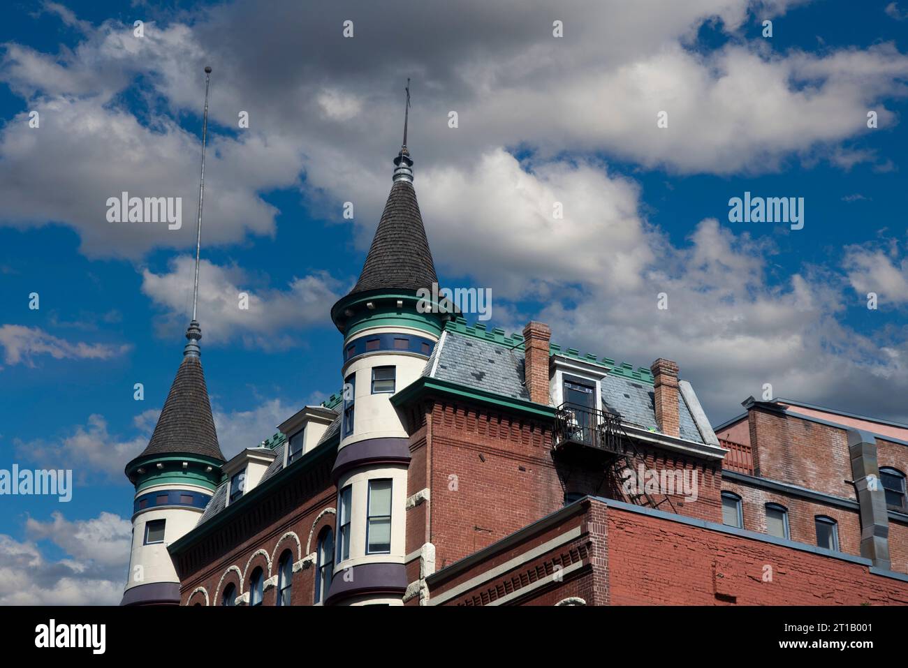 Idanha Hotel Building, Main Street, Boise, Idaho, USA (ora edificio di appartamenti) Foto Stock