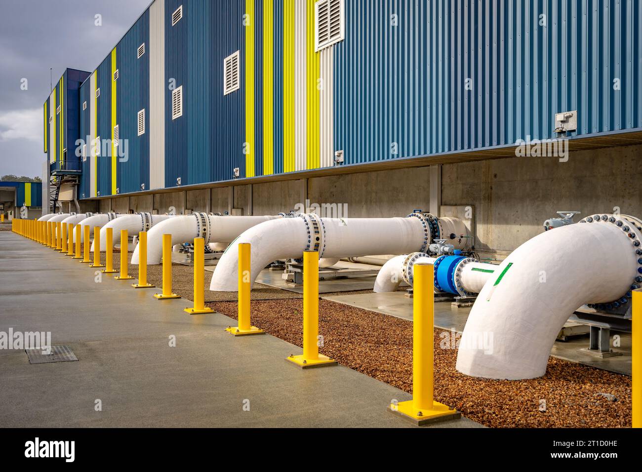 Gold Coast, Queensland, Australia - impianto di desalinizzazione della Gold Coast Foto Stock