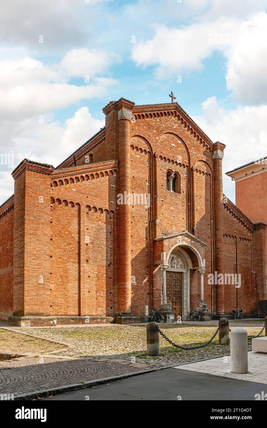 Abbazia di Nonantola a Nonantola, Emilia Romagna, Italia. Foto Stock