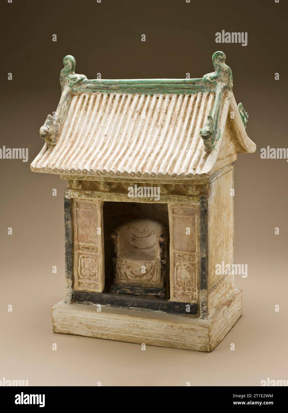 Camera del trono con Trono, tra il 1450 e il 1550 circa. Foto Stock