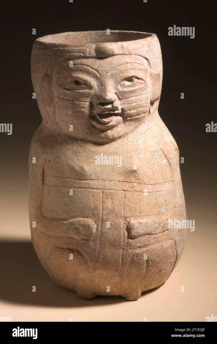 Figura con cappa Starry, 500 a.C.-D.C. 100. Foto Stock