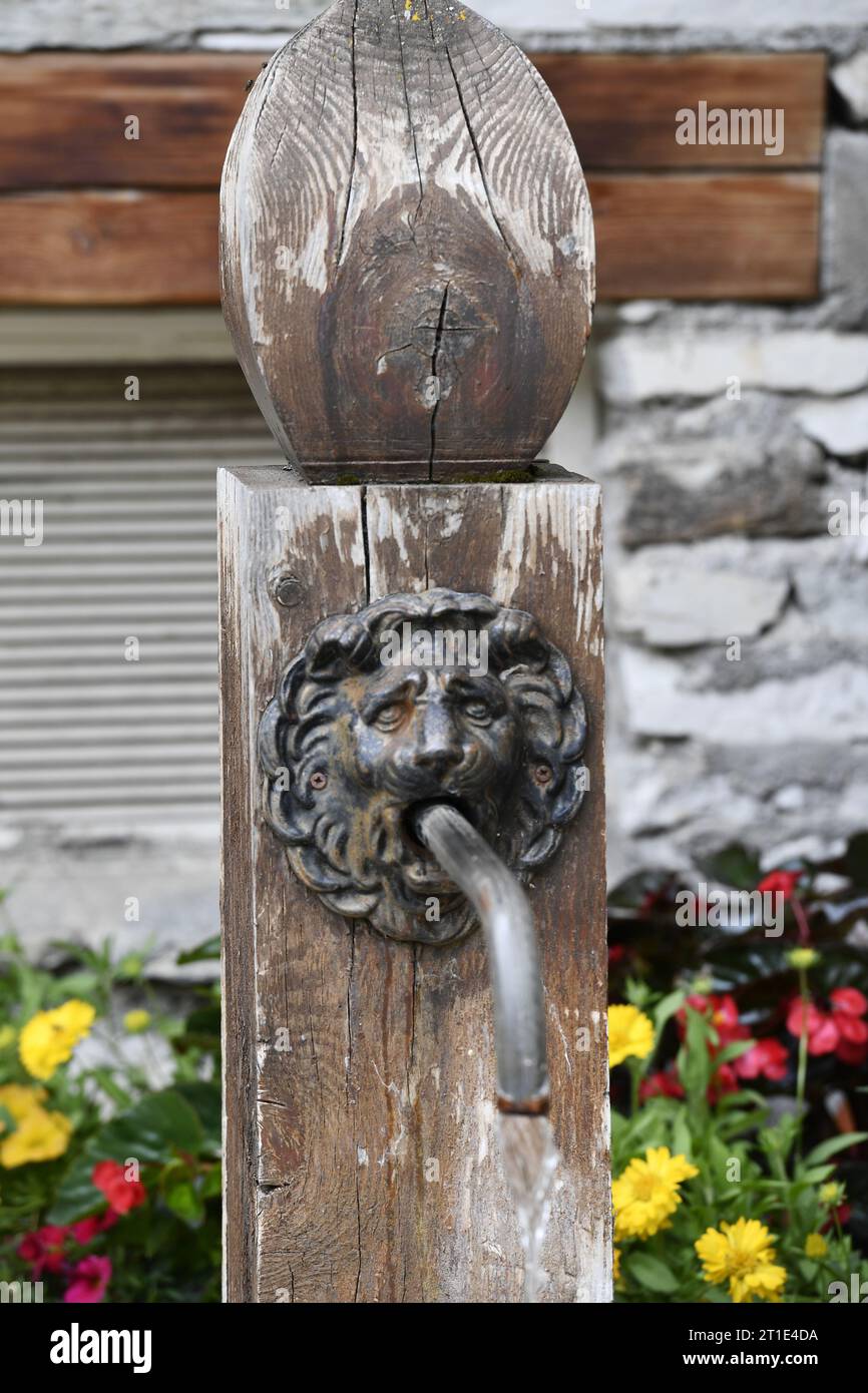 Località sciistica Val d'Isère nelle Alpi francesi - Francia Foto Stock