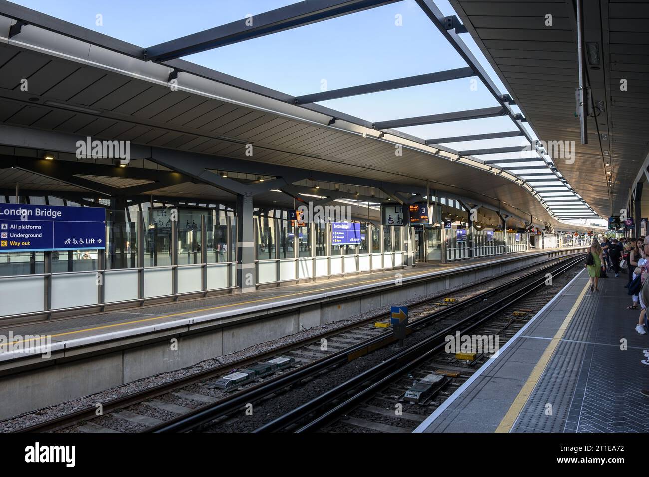 Stazione ferroviaria di London Bridge, Londra Foto Stock