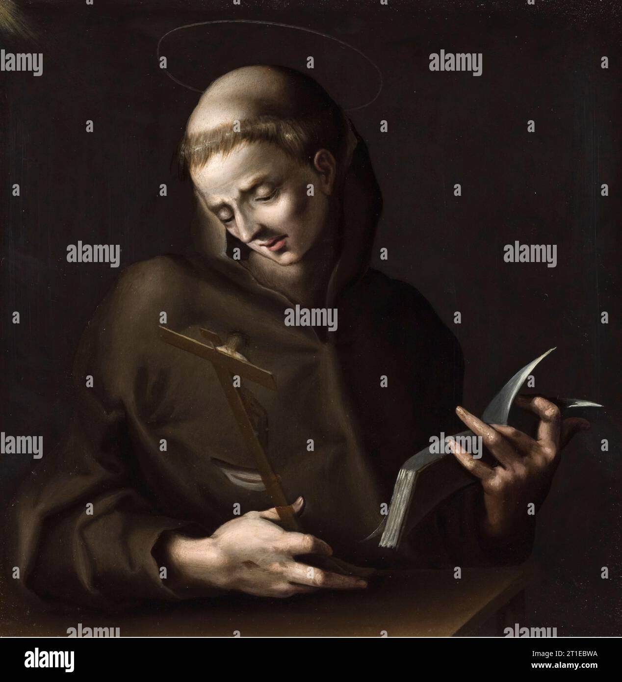 St Francis, c1600. Foto Stock