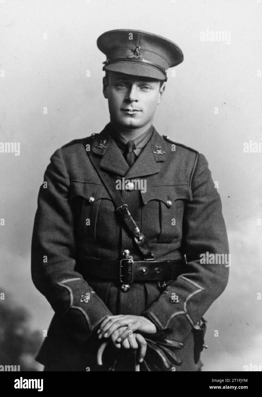 . 5 Battaglione, Regina della propria (Royal West Kent Regiment) Lt Dodson ha servito con il Reggimento dal 1917 in poi. Egli è stato realizzato agendo capitano su 28 maggio 1918 ed è creduto essere sopravvissuto alla Prima Guerra Mondiale. Facce della Prima Guerra Mondiale per saperne di più su questa prima guerra mondiale centenario progetto presso www.1914.org/faces. Questa immagine è da IWM collezioni. Foto Stock