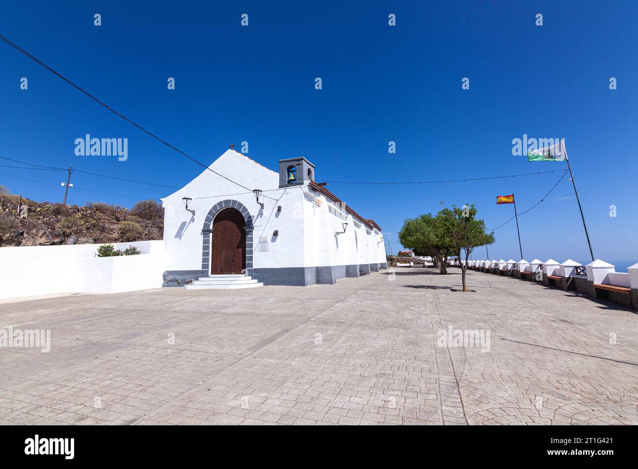 El Rosario Hermit a Barranco Hondo (isola di Tenerife) Foto Stock